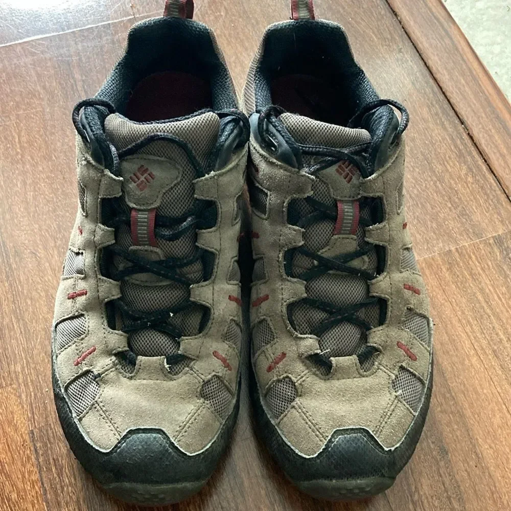 Columbia Men's Brown Hiking Shoes Sz 10.5